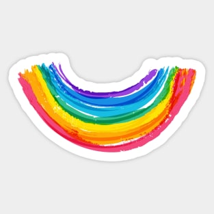 Rainbow Smile Rainbow Colors Sticker